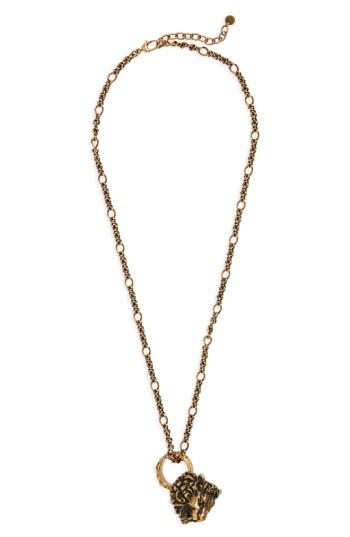 Men's Gucci Lion Head Necklace