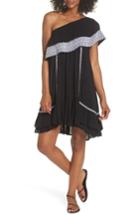 Women's Muche Et Muchette Gavin One-shoulder Cover-up Dress, Size - Black