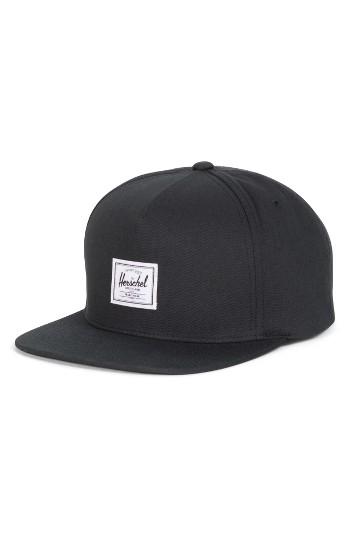 Men's Herschel Supply Co. Dean Snapback Baseball Cap - Black