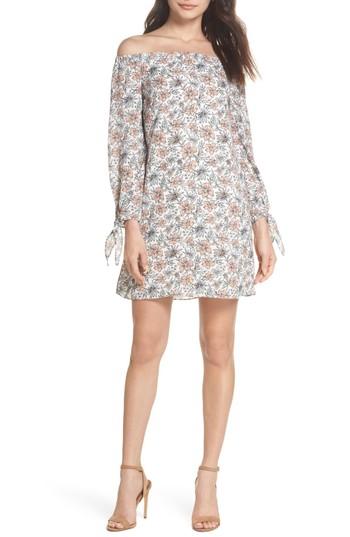 Women's Sam Edelman Off The Shoulder Shift Dress - Pink