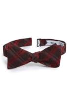 Men's Calibrate Plaid Bow Tie
