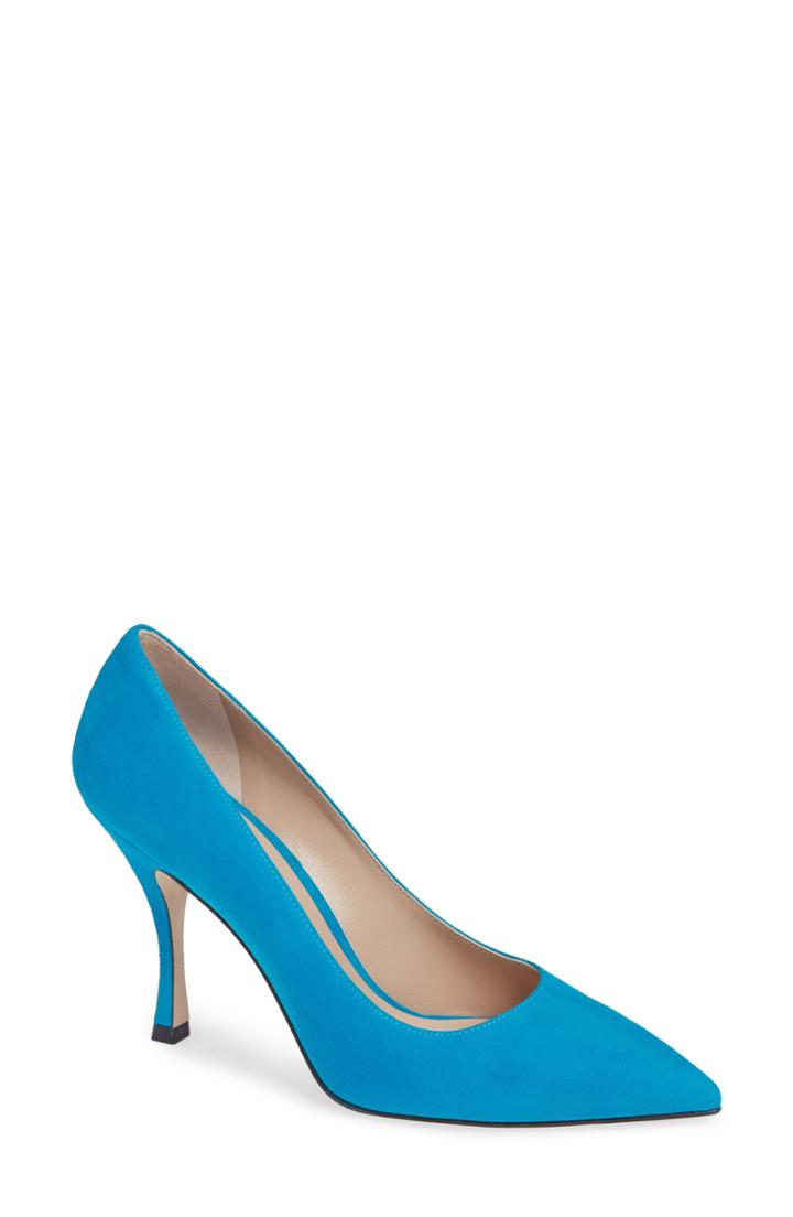 Women's Stuart Weitzman Tippi Pump .5 M - Blue