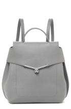 Botkier Valentina Wrap Leather Backpack - Grey