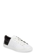 Women's Treasure & Bond Splits Two-tone Perforated Sneaker M - White