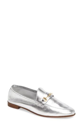 Women's Topshop Karpenter Loafer .5us / 36eu - Metallic