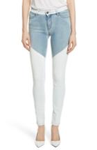 Women's Brockenbow Emma Coated Skinny Jeans - Blue