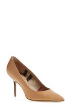 Women's Burberry 'mawdesley' Pointy Toe Pump