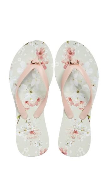 Women's Ted Baker London Aalo Flip Flop M - White