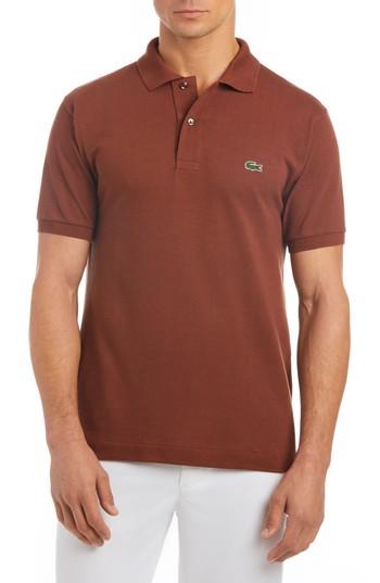 Men's Lacoste 'l1212' Pique Polo (xs) - Ivory
