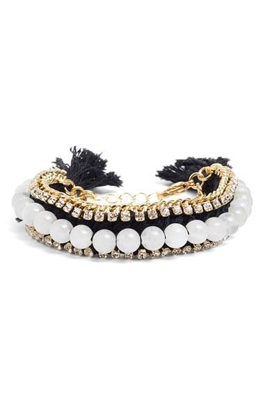 Women's Ettika Rhinestone & Bead Bracelet