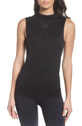 Women's Climawear Velocity Sleeveless Hoodie - Black