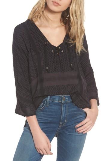 Women's Rails Lily Pullover Blouse - Black