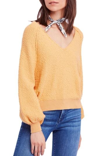 Women's Free People Found My Friend Sweater - Orange