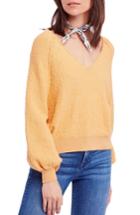 Women's Free People Found My Friend Sweater - Orange
