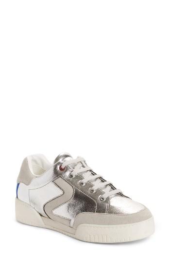Women's Stella Mccartney Logo Sneaker Us / 35eu - Metallic