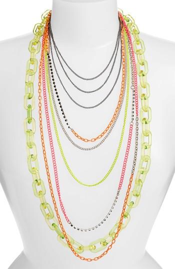 Women's Adia Kibur Layered Link Necklace