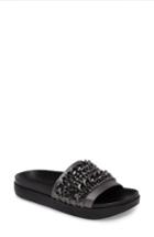 Women's Kendall + Kylie Shiloh Chain Link Platform Slide .5 M - Grey