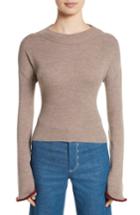 Women's Colovos Mock Neck Sweater - Beige