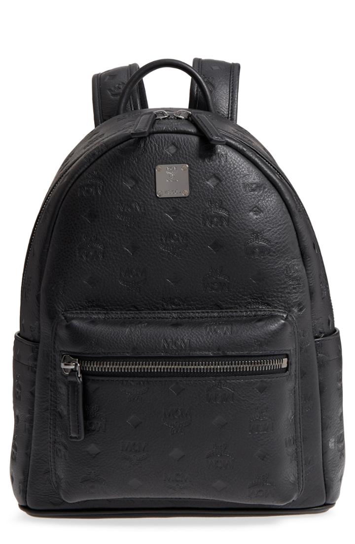 Mcm Ottomar Leather Backpack -