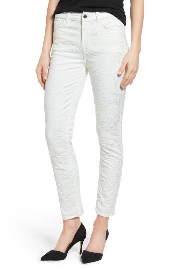 Women's Jen7 Stretch Jacquard Ankle Skinny Pants