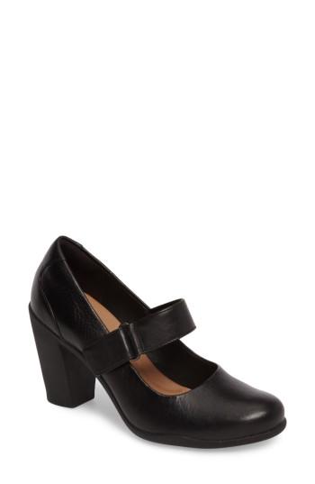 Women's Clarks Ayda Clara Pump M - Black