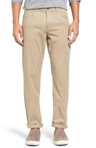 Men's Vince Soho Slim Fit Five-pocket Pants - Beige