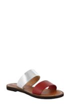 Women's Mia Nila Two-band Slide Sandal M - Red