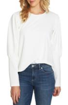 Women's Cece Puffed Shoulder Top - Ivory