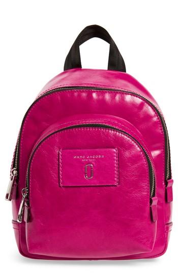 Marc Jacobs Mini Double Pack Faux Leather Backpack - Pink