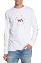 Men's Rvca Star Circle Graphic T-shirt, Size - White