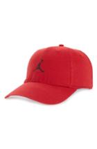 Men's Nike Jordan H86 Jumpman Washed Baseball Cap - Red