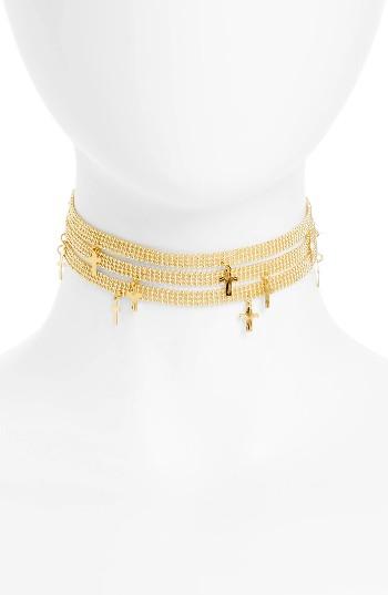 Women's Frasier Sterling Saint Wrap Choker