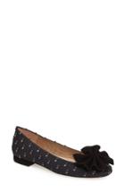 Women's French Sole Wiggle Bow Flat