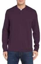 Men's Tommy Bahama 'new Flip Side - Pro Abaco' Reversible Sweater - Purple
