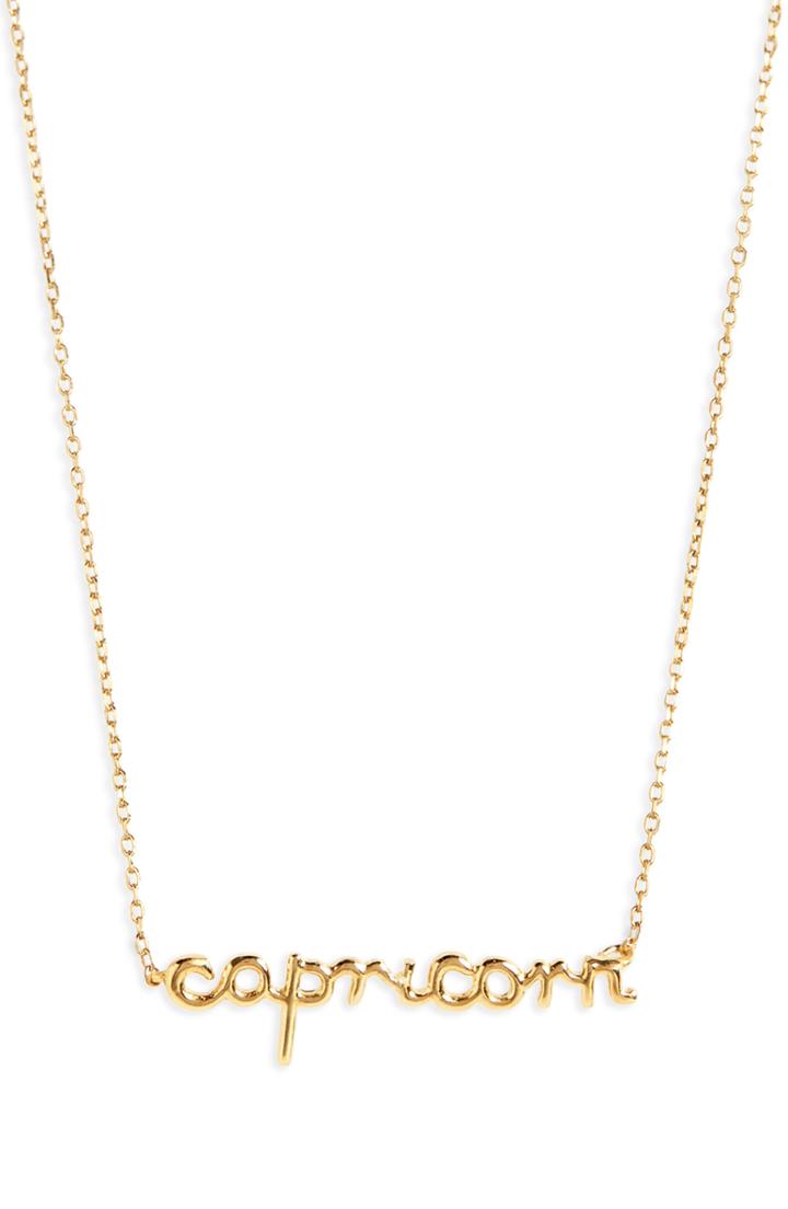 Women's Madewell Vermeil Astrological Sign Necklace
