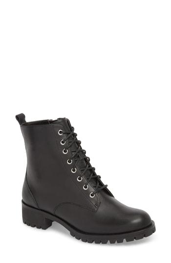 Women's Bp. Remi Zip Combat Bootie M - Black