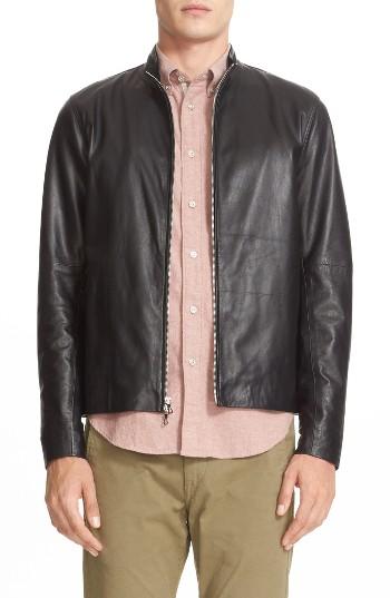 Men's Rag & Bone Agnes Lambskin Leather Jacket