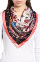 Women's Kate Spade New York Framed Meadow Silk Square Scarf