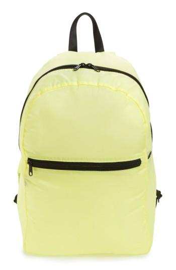 Baggu Ripstop Nylon Backpack - Yellow