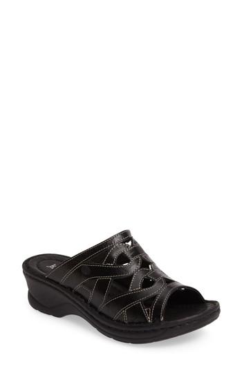 Women's Josef Seibel Catalonia 44 Slide Sandal -9.5us / 40eu - Black