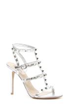 Women's Valentino Garavani Rockstud Sandal Us / 34eu - Metallic