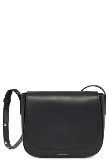 Mansur Gavriel Leather Crossbody Bag - Black