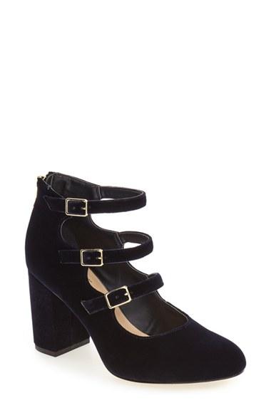 Women's Bella Vita 'nettie' Block Heel Pump N - Blue
