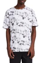 Men's Allsaints Big Up Graphic T-shirt, Size - White