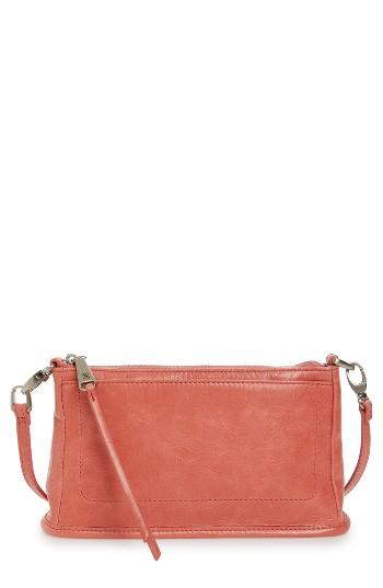 Hobo 'small Cadence' Leather Crossbody Bag - Pink