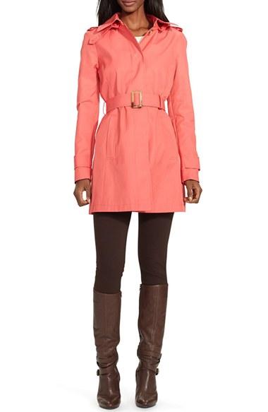 Women's Lauren Ralph Lauren Hooded Raincoat