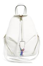 Rebecca Minkoff Mini Julian Nubuck Leather Convertible Backpack -