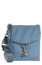 Rebecca Minkoff Nylon Flap Crossbody Bag - Blue