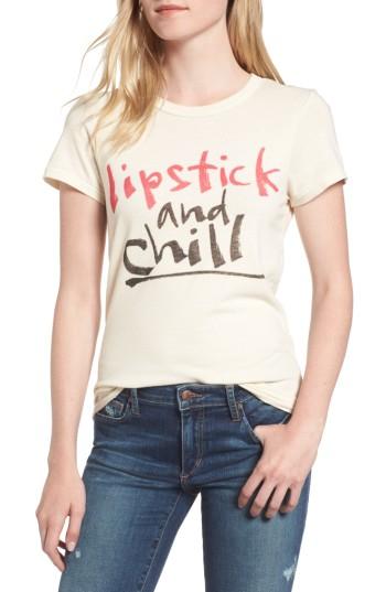 Women's Junkfood Lipstick & Chill Tee