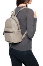 Frye Lena Lambskin Leather Backpack - Grey